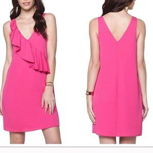 😊 Everly Ruffle Fuschia Pink Tank Style Dress